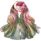 Acotavie Scarfs for Women Lightweight Fashion Scarves Print Floral Pattern Scarf Shawl Wraps