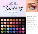 UCANBE Highly Pigmented Eye Makeup Palette Matte Metallic Natural Colors view 7