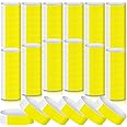 Tudomro 1200 Pack Paper Wristbands for Events Neon Party Wrist Bands Colored Waterproof Concert Identification Hand Bands Lightweight Adhesive Wristbands(Yellow)