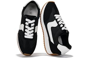 Project Cloud Sneakers for Women – Lightweight Lace-Up Shoes for Women with Memory Foam Insoles – Trendy Womens Shoes – Non-Slip, Comfortable Womens Sneakers (Madison)