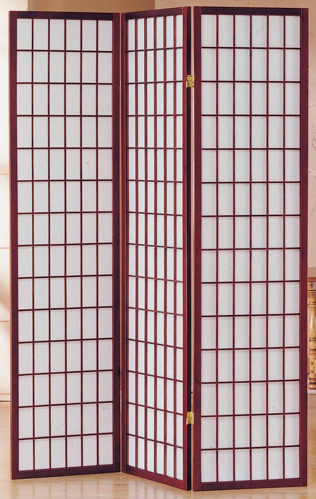 Milton Greens Stars 3Panel Sam Room Divider, Cherry Buy Online in