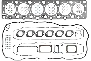 SILCON GASKET CYLINDER HEAD GASKET SET FITS VOLVO D13 ENGINES, OEM 21539731-21768034, MADE in TURKEY