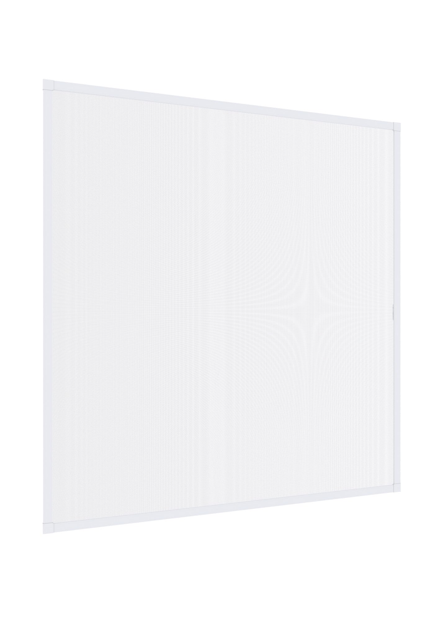 Windhager Fly Screen Window, Aluminium Fibreglass, White