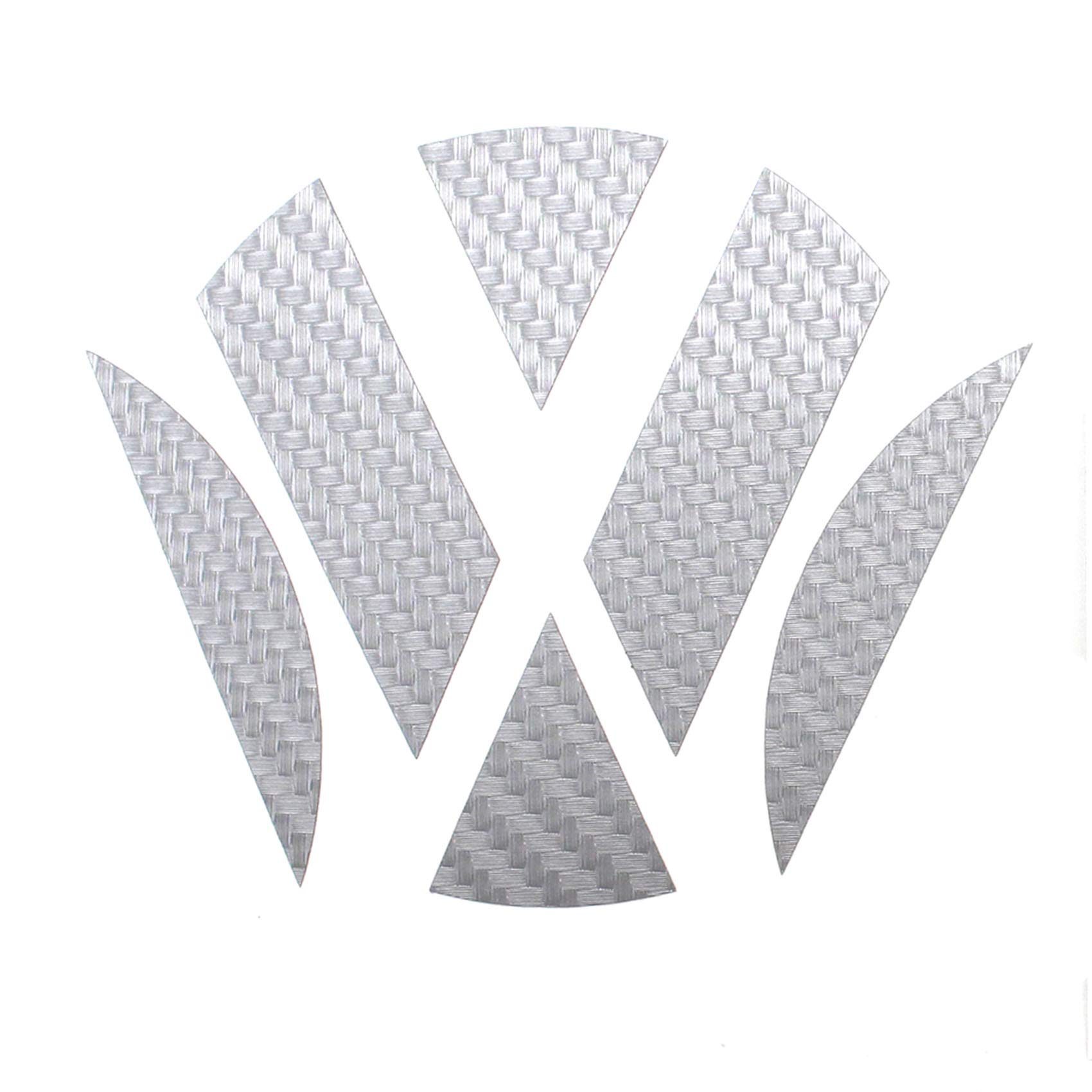Self-adhesive inlays for the vehicle emblem car sticker deco film for front and rear K006