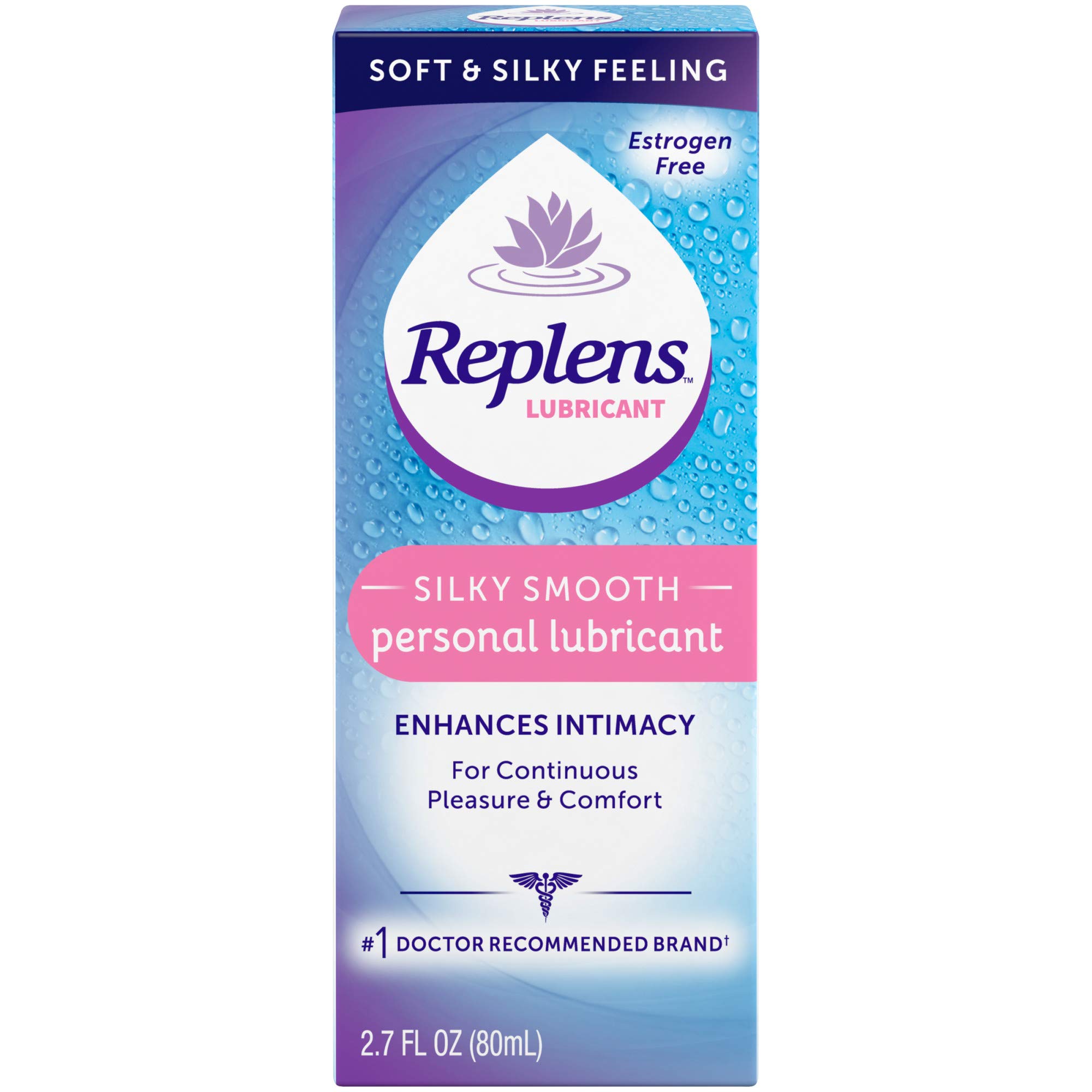 Replens Silky Smooth Personal Lubricant 2.7 fl oz bottle Buy Online in