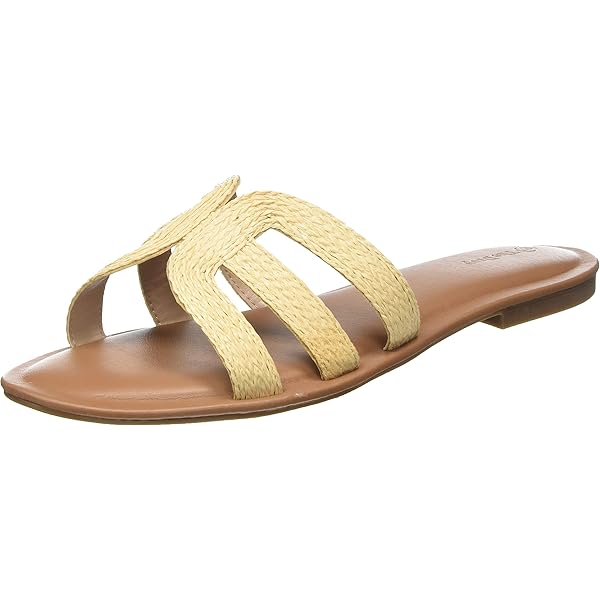 Amazon.com | Seychelles Women's Adapt Raffia Slide Sandal, Multi