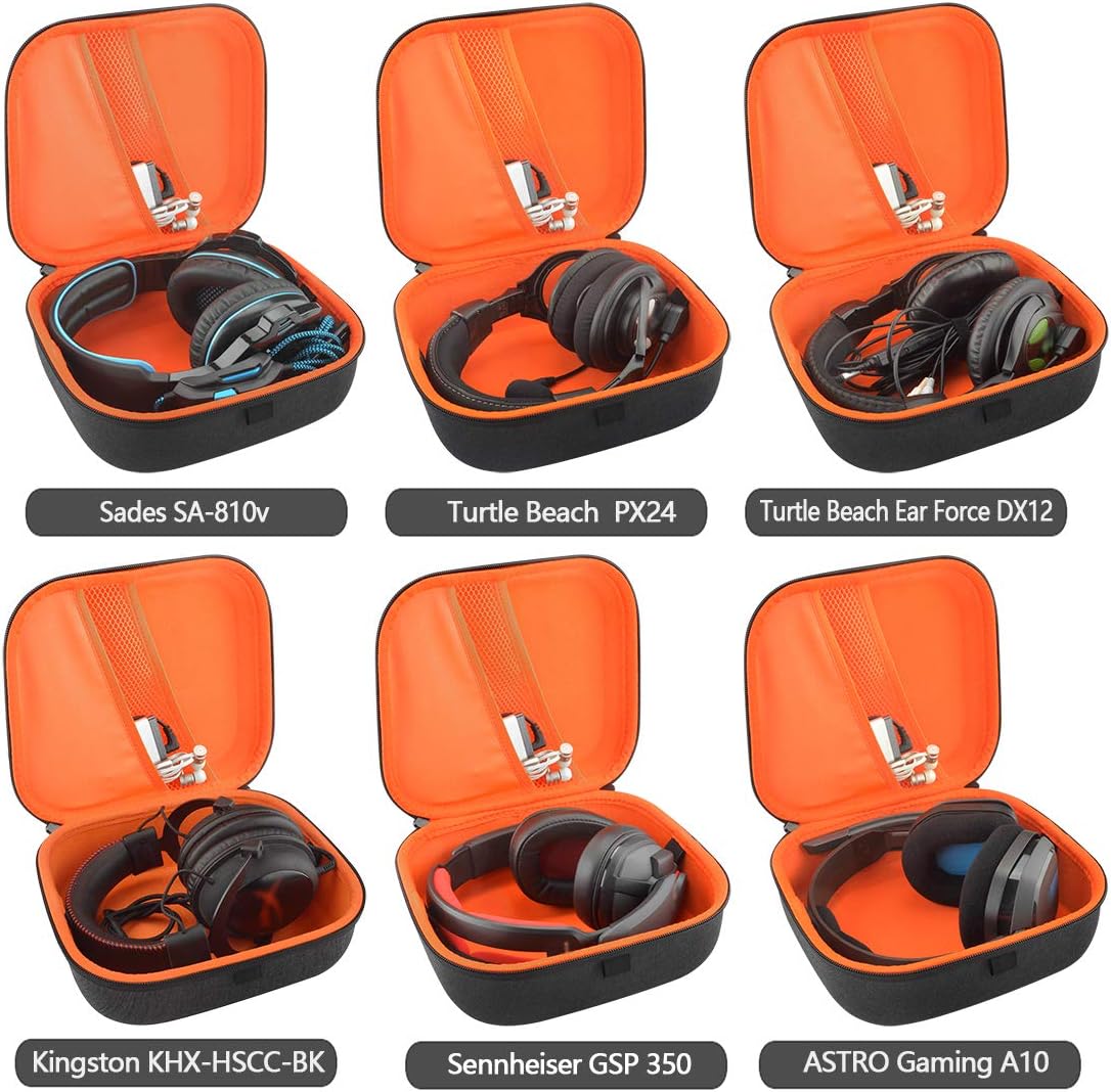 Geekria Shield Gaming Headset Case for Large Over-Ear Headphones - Image 4