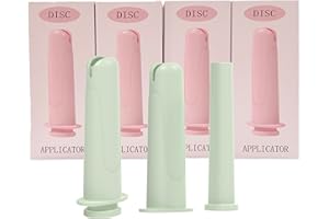 SafeInsert DISC Applicator Only for Menstrual Discs-Ergonomic Insertion Tool, Hygienic Reusable Menstrual Disc Applicator for