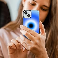 MMYAJT Evil Eye Aura Phone Case Fit for iPhone 15