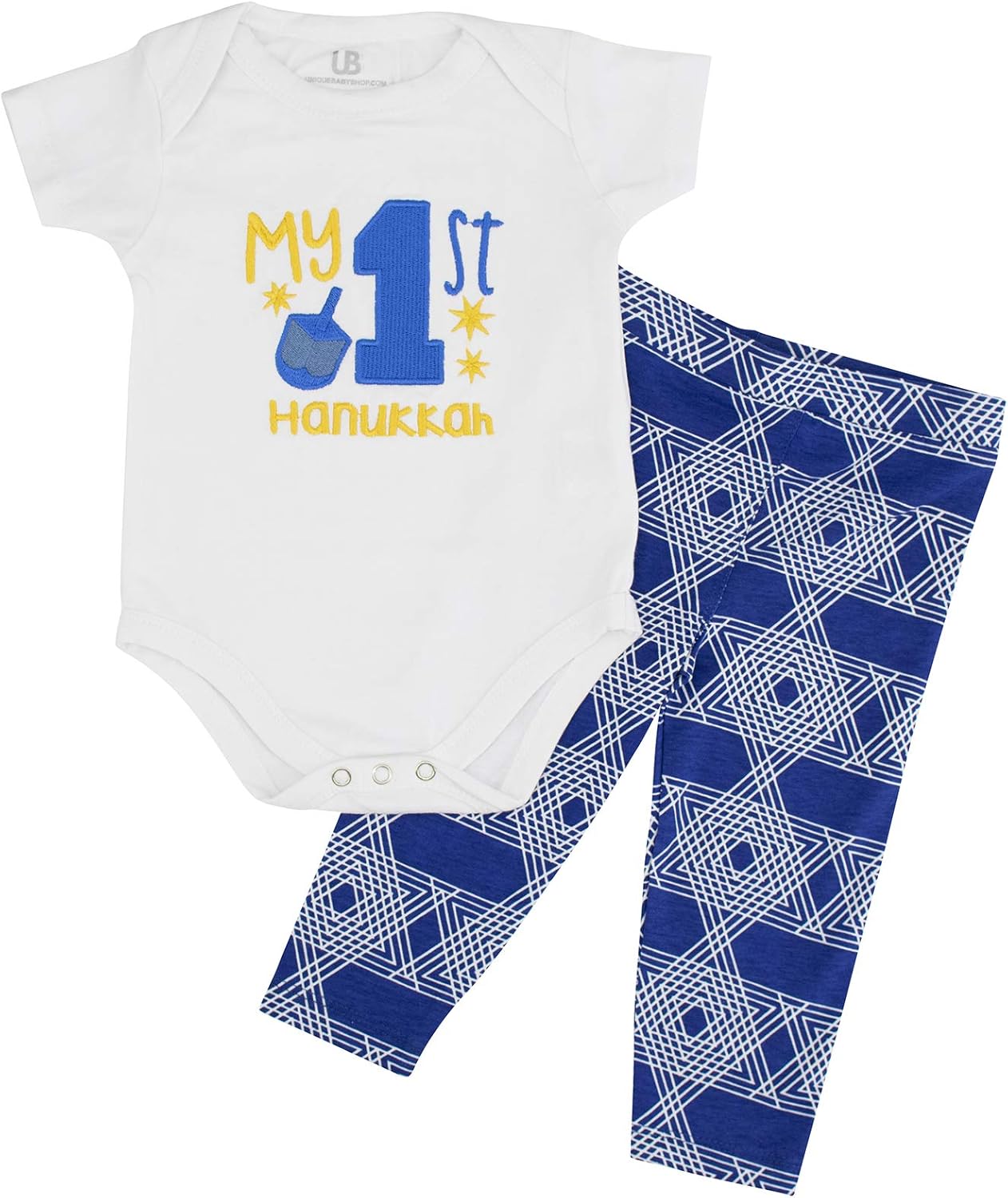 Unique Baby Unisex My 1st Hanukkah Layette Set Onesie Outfit Amazon.ca