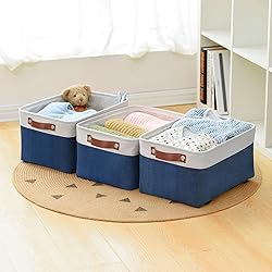 Pulnimus Storage Basket for Shelves - Large 4 Pack