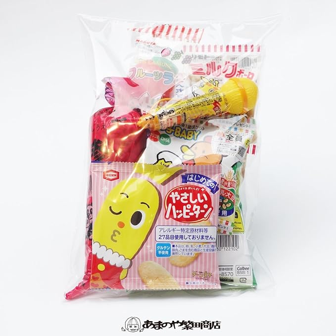 Amazon あまのや お菓子の詰め合わせ 乳児さん向け ０歳 ２歳 360円パック あまのや繁田商店 駄菓子 通販