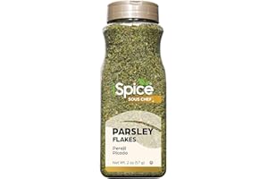 iSpice – Dried Curly Parsley | Premium Kosher Herb | Bulk Size | Parsley Curly Flakes (2 OZ)