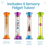 Learning Resources Sensory Fidget Tubes Hand2mind Set of 4 for Calming Anxiety view 2