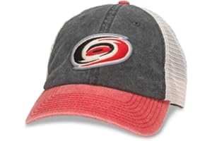 American Needle NHL Hanover Logo Mesh Adjustable Strapback Trucker Hat