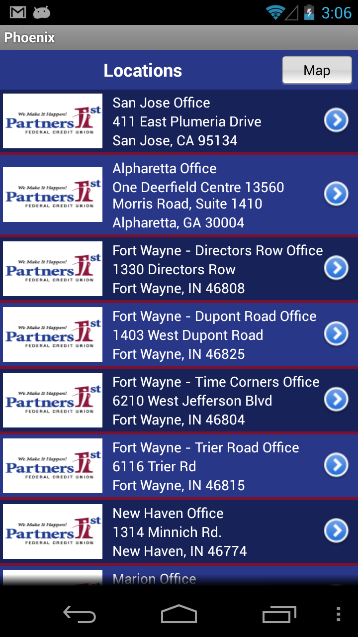 Partners 1st Federal Credit for Android