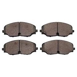 TRQ Front Brake Pads Ceramic Compatible with