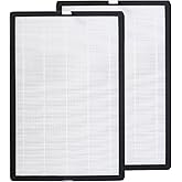 2 Pack EPI-186 Replacement Filter for COLZER EPI-186 Air Purifier, H13 Ture HEPA with High Efficiency Activated Carbon and Pre-filter