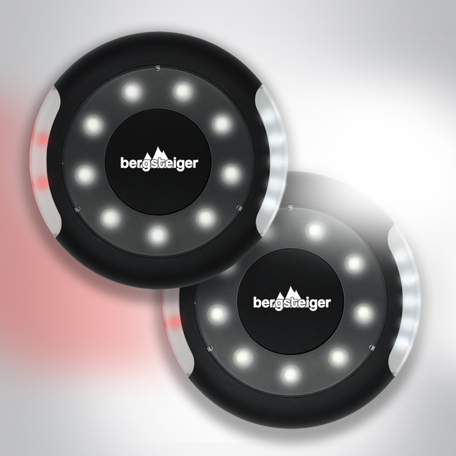 Bergsteiger Kinderwagenlicht, Buggylicht, 2 Kinderwagenlichter Set inkl. Batterien, 16 LED pro Licht, wasserdicht, passend für alle Kinderwagen, Bergsteiger Kinderwagen-Zubehör