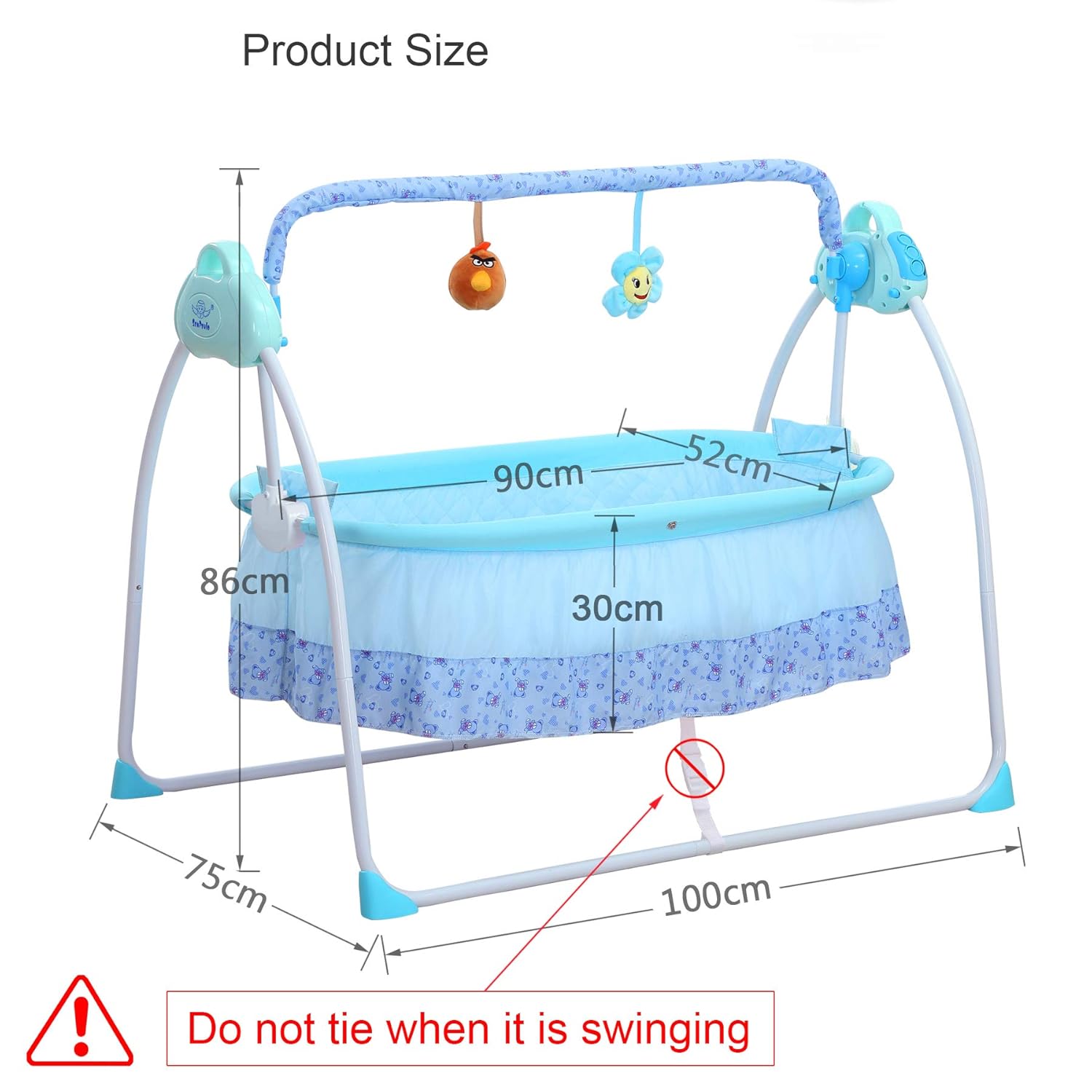 bily rocking bassinet