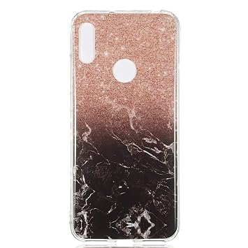 Lomogo Huawei Y6 2019/Honor 8A/Y6 Pro 2019 Case Soft Silicon Case Shockproof Anti-Scratch Marble Case Cover for Huawei Y6 2019/Y6Pro 2019 - LOYHU190217 L1