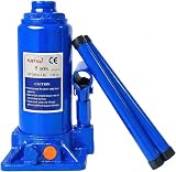 KATSU Tools 5 Ton Hydraulic Bottle Jack Lifting Stand 161115A Heavy Duty view 1