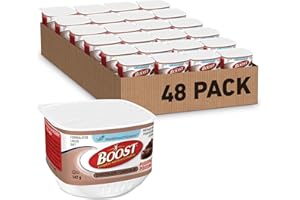 BOOST Chocolate Pudding, Ready-to-eat Oral Nutrition Supplement, Nutritionally Complete, 6.8g Protein, 230 Calories, Kosher, 