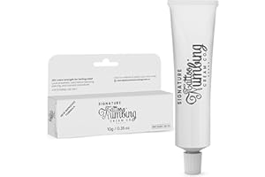 TATTOO NUMBING CREAM CO. Tattoo Numbing Cream by Signature with 20X More Lidocaine Strength - Best Numbing Cream for Tattoo Before & Aftercare - Painless Tattoo with More Numbing Power (10 Grams, 0.35 Ounce (Pack of 1)