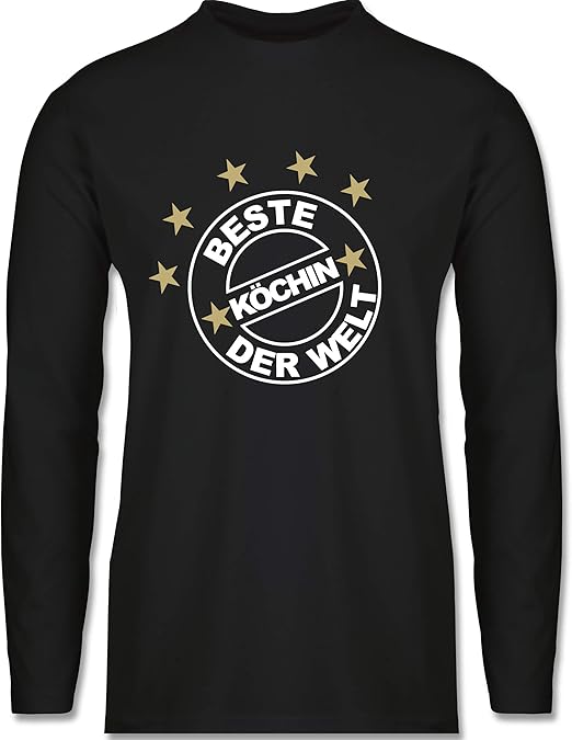 Shirtracer - Küche - Beste Köchin der Welt - Herren Langarmshirt