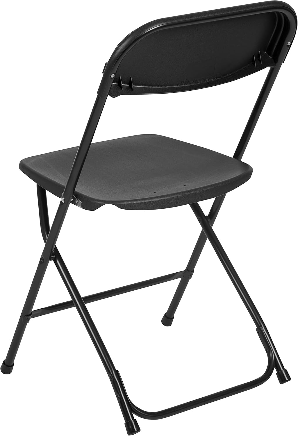 Flash Furniture Hercules Series Plastic Folding Chair - Black - 10 Pack 650LB Weight Capacity Comfortable Event Chair-Lightweight Folding Chair: Furniture & Decor