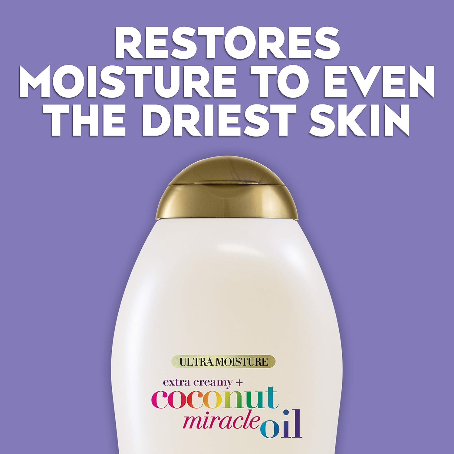 OGX Extra Creamy + Coconut Miracle Oil Ultra Moisture Lotion, 19.5 Fl Oz (Pack of 1) : Beauty