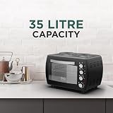 DMD Collective 35L Mini Oven with Dual Hot Plates & Timer, Energy-Efficient view 5