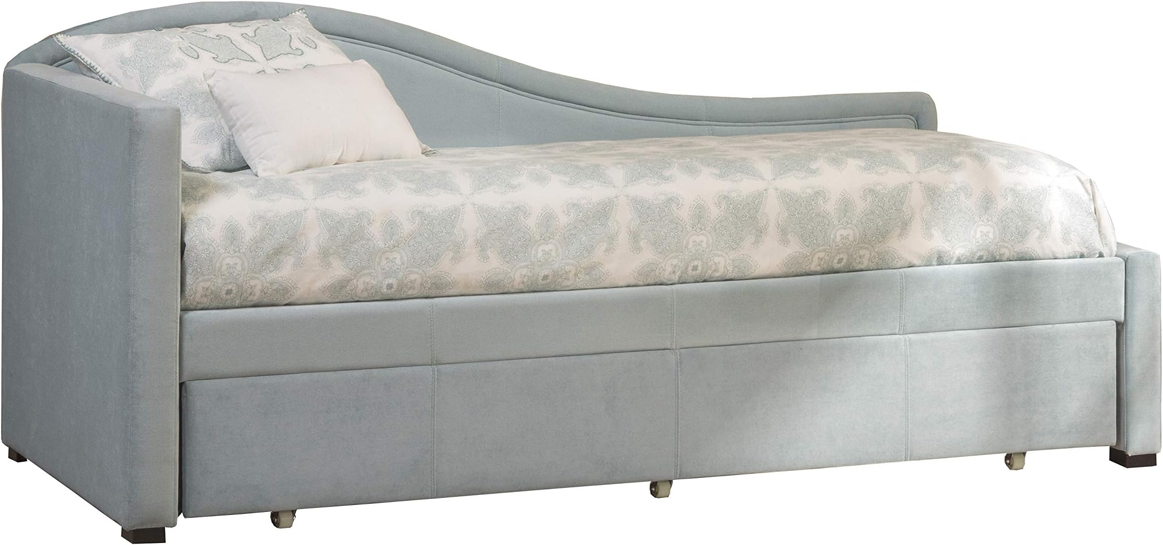 Hillsdale Furniture Olivia Daybed with Trundle Twin Spa Blue