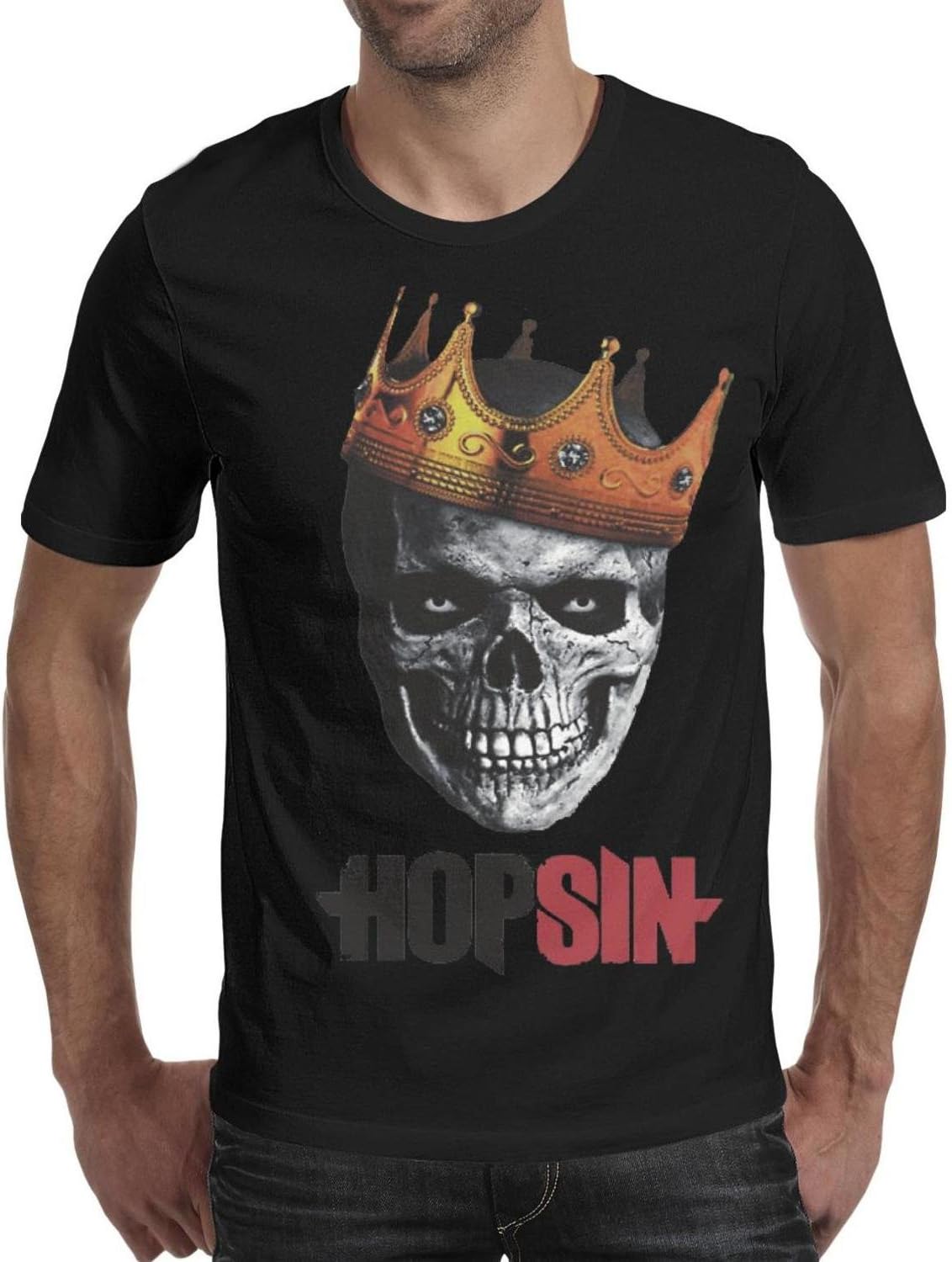 Hndasny Men's t Shirts Vintage Musically Short Sleeve tee Shirt