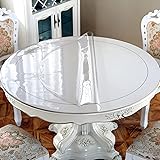 OstepDecor Frosted Round Table Protector 60 Inches