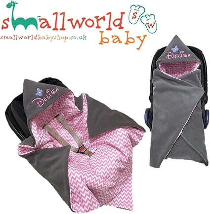 personalised car seat blanket