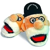 Freudian Slippers - Comfy Plush Slip-On Footwear - Size Small