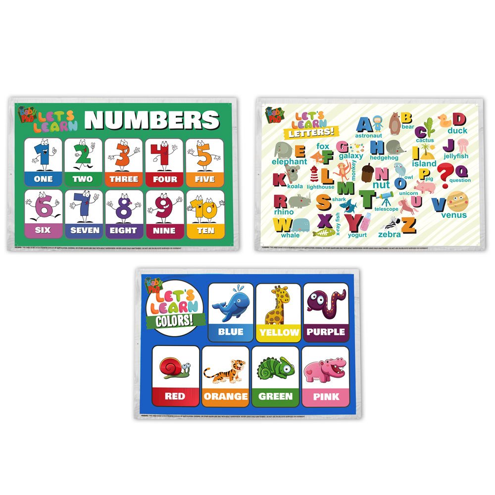 Sesame Street Table Topper Disposable Stickon Placemats