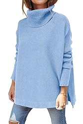 EFAN Womens Chunky Oversized Turtleneck Sweaters