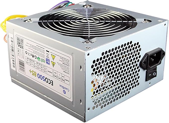 CoolBox COO-FA500E85 - Fuente de alimentación, Color Negro: Coolbox: Amazon.es: Informática