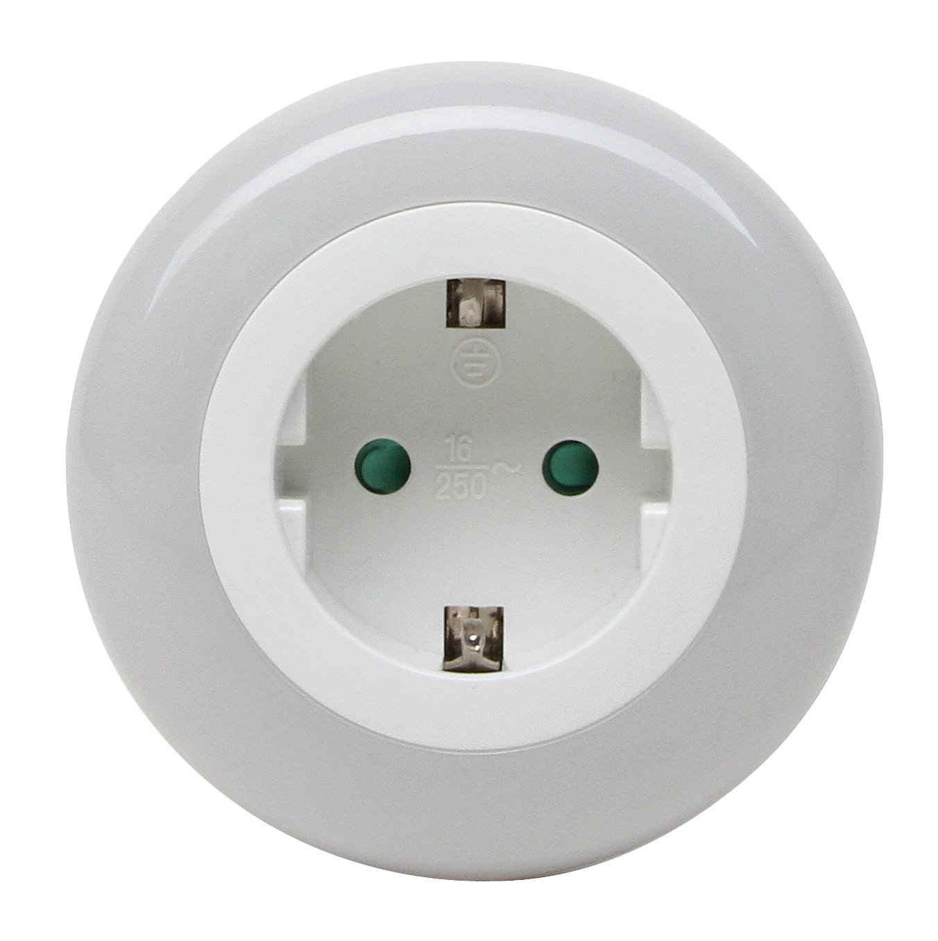 Kopp 195904017 night light with 3 LEDs day/night sensor and socket