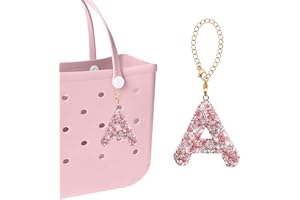 NZNDB Bag Charms for Bogg Bag Accessories, bogg bag accessories charm for Women Girls, personalized letters Decorative for Bitty Bogg Bag Handbags Beach Totes bags