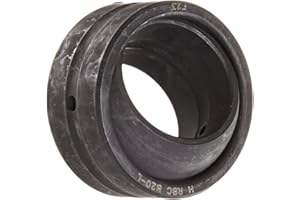 RBC Bearings B20L Radial Unsealed Spherical Plain Bearing, 52100 Bearing Quality Steel, Inch, 1.25" Bore, 2" OD