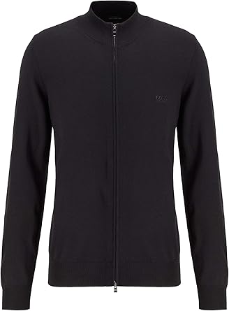 hugo boss zip up cardigan