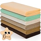 XSEINO 6 Rolls 12"x35" 1.4mm Thick Soft Felt Fabric