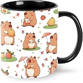Qceqkul Animal Coffee Mug 11 OZ Ceramics Tea Cup Women Men Gifts Office Home Microwaveable & Dishwasher Safe Christmas Birthday