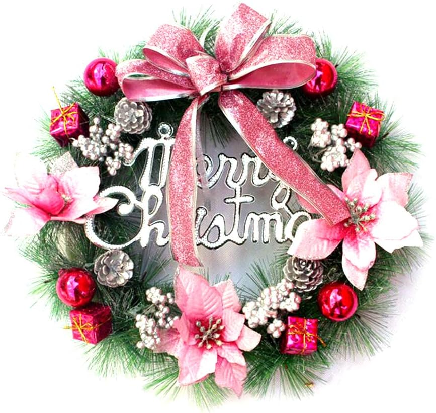 Christmas Wreaths with Lights Battery Operated Wreath Led String Light