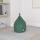 BeanLazy Child Size Bean Bag With Beans British Racing Green view 2