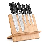 BAYKA Knife Block Magnetic Knife Holder with