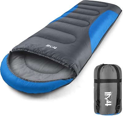 Trail Outdoor Leisure Trail Envelope Sleeping Bag Snug Hood 3 Season Adult